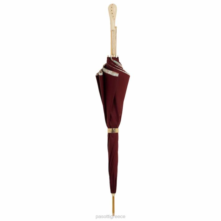 ομπρέλα | PASOTTI 189 vf662-8 z5 - μπορντό ομπρέλα paisley 2N6B8434 γυναίκες